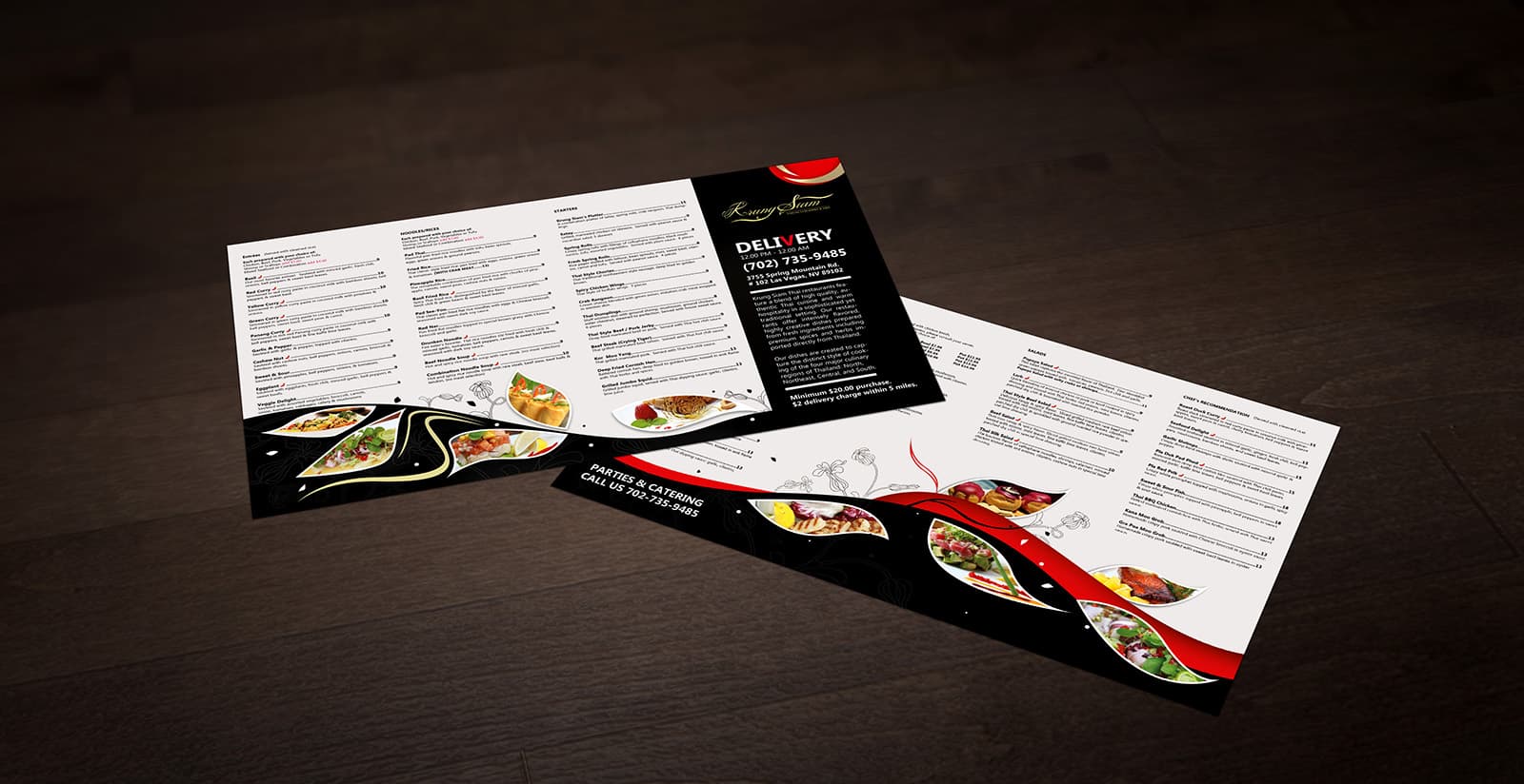 Restaurant Menu Design